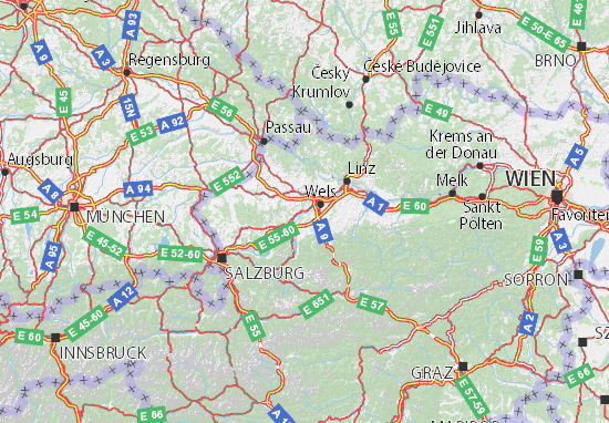 Mapas-Planos Oberösterreich
