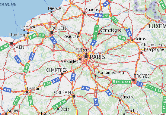 Hauts-de-Seine Map
