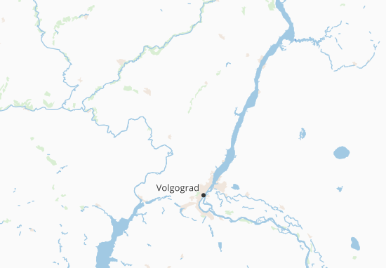 Mapa Volgogradskaja oblast&#x27;