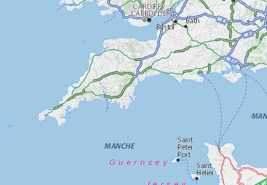 Mapa Torbay
