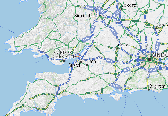Mapa South Gloucestershire