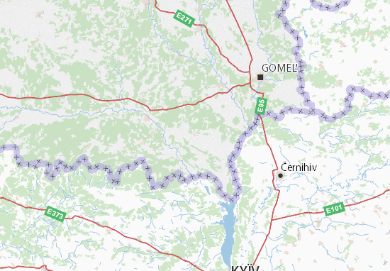 Mapa Khoynitski