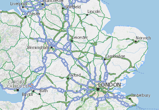 Mapas-Planos Northamptonshire