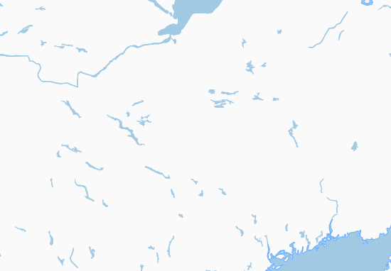 Kaart Plattegrond Newfounland and Labrador