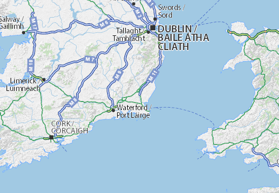 Mapa Wexford