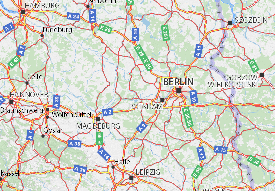 Mapas-Planos Brandenburg