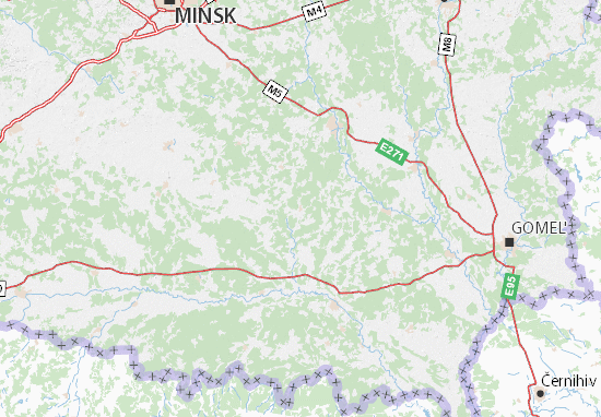 Mapa Kastrychnitski