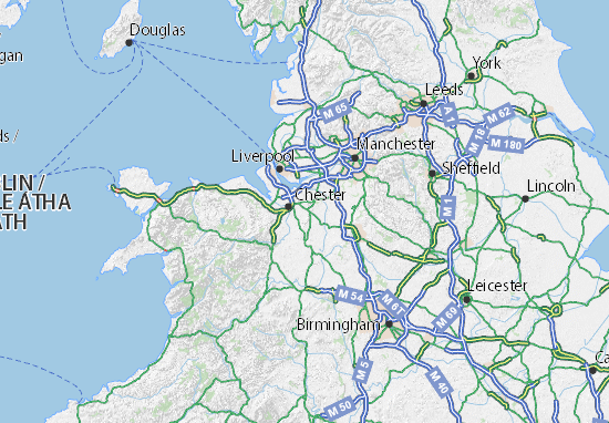 Cheshire West and Chester Map