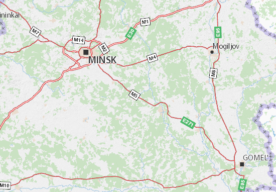 Mapa Asipovitski