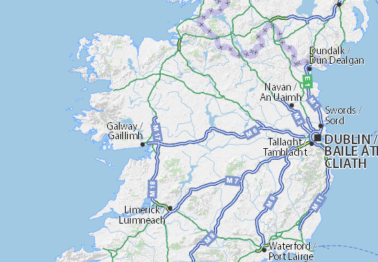 Mapa Ireland