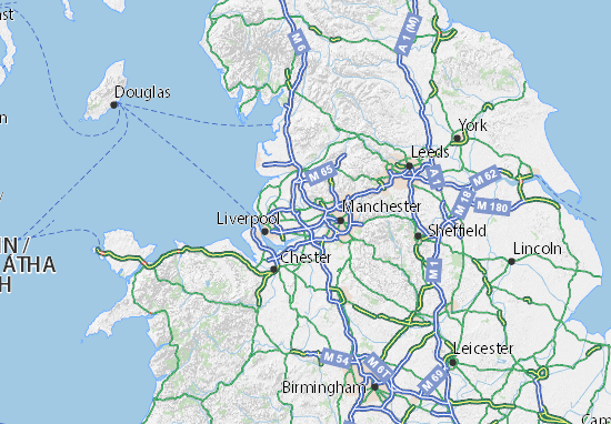 Wigan Map