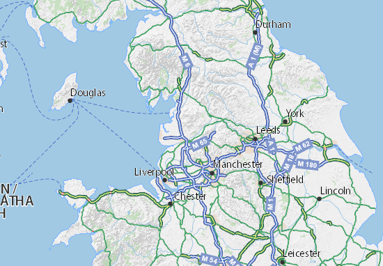Mappe-Piantine Lancashire