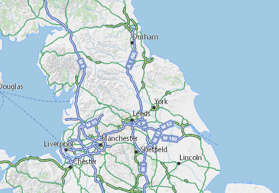 North Yorkshire Map