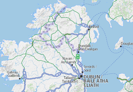 Mapa Monaghan