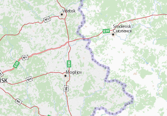 Karte Stadtplan Goratski