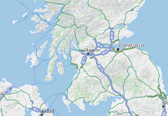 East Renfrewshire Map