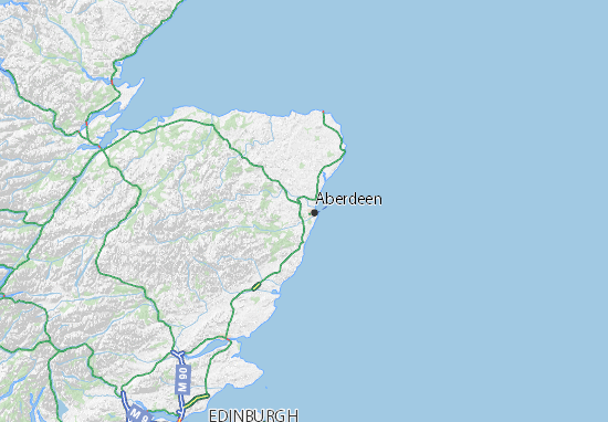 Aberdeen City Map