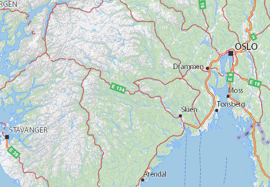 Telemark Map