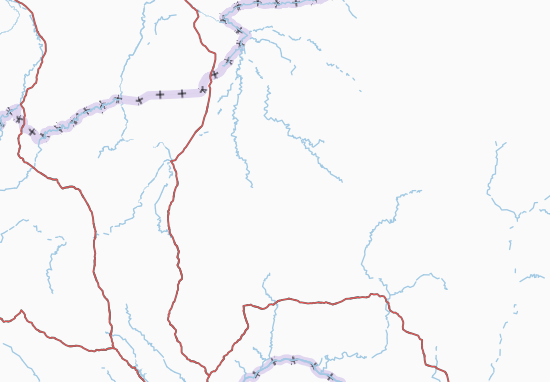 Karte Stadtplan Nana-Grébizi