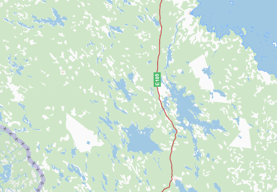 Mapa Karelija Respublika