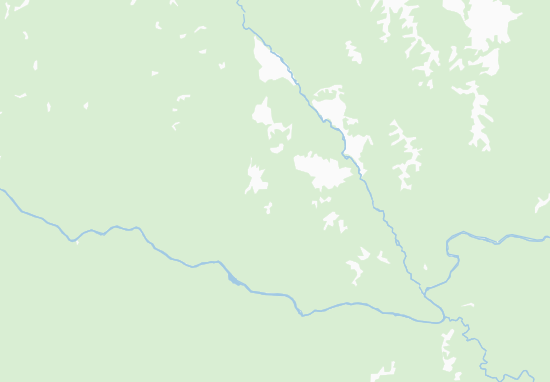 Kaart Plattegrond Sibirskij Federal&#x27;nyj Okrug