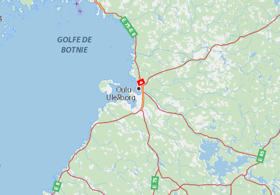 Mapa Suomi