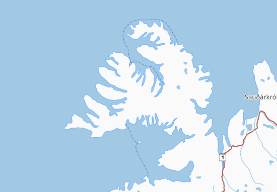 Vestfirðir Map