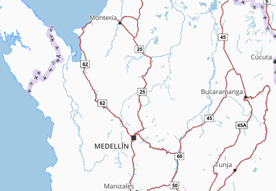 Antioquia Map