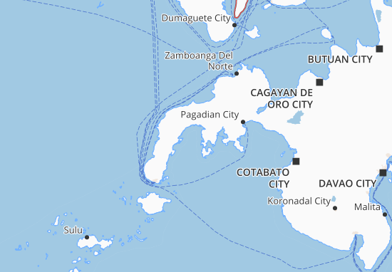 Mapa Zamboanga Sibugay