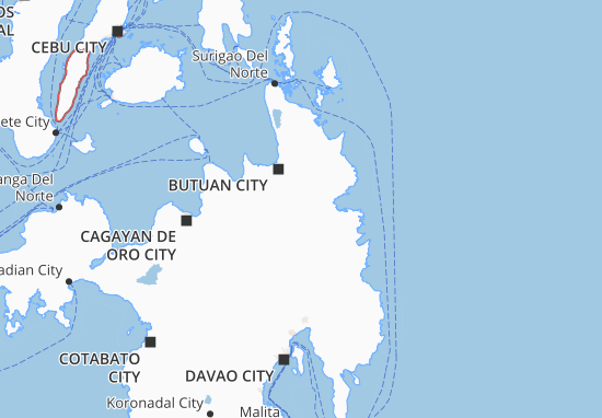 Agusan Del Sur Map